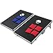 ZENY Cornhole Set 3x2 ft, Portable Corn Hole Boards, Outdoor Cornhole Game Set, Foldable Aluminum Boards, Lightweight