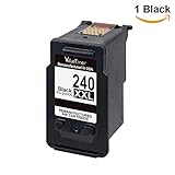 Valuetoner Remanufactured Ink Cartridge Replacement For Canon PG-240XXL Extra High Yield 5204B001 (1 Black) 1 Pack Compatible With PIXMA MG2120 MG2220 MG3120 MG3122 MG3220 MG3222 MG3520 MG4120 MG4220 MX372 MX392 MX432 MX439 MX452 MX459 MX472 MX479 MX512 MX522 MX532 Printer