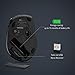 Habor [Upgraded Version Wireless Mouse, 2.4G Wireless Mice Optical PC Laptop Computer with USB Nano Receiver, 6 Buttons, 5 Adjustable Levels, 2400 DPI Compatible for Windows Mac MacBook Linux, Black