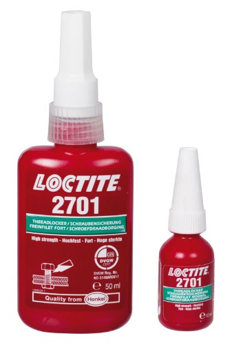Loctite 2701, Maximum Strength Thread Locking, Content 50 ml ================================================= Actual safety data sheet from 08.01.2013 on the internet in the section Downloads =================================================