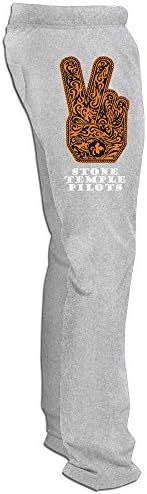 DHome Men's Jogging Pants Stone Temple Victory Ash XXL
