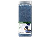 FloraCraft 790gm Sand with Glitter in Reuseable Jar, 27.8-Ounce, Blue