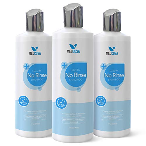 Luxury Waterless Shampoo by Medcosa Clean, Fresh Hair with no water