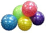 Knobby Balls - 8 Inch Size Knobby Bounce Ball Party- Balls Massage Balls 1 Pack of 4pcs