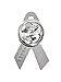 PinMart Breast Cancer Pink Awareness Ribbon Enamel Lapel Pin