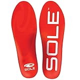 Sole Active Medium Footbed Insoles for Men and Women (Men’s 12)