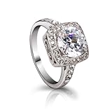 Fashion Plaza Cubic Zircon Engagement Ring R330