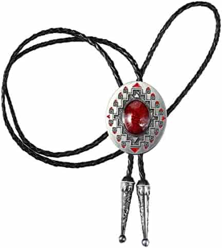 Xinqida Fashion Western Cowboy Tie Bear Claw Malachite Bolo Tie