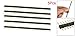5pcs 1x40 Pin 2.54 mm Angle Single Row Pin Header Strip