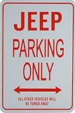 JEEP Parking Only Sign