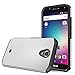 OMOTON BLU R1 HD Case(ONLY fits The 2016 Version), High Impact Resistant Fully Protective Dual Layer Case with [Soft TPU Interior] [Durable PC Exterior] [Fashion Design], Silver