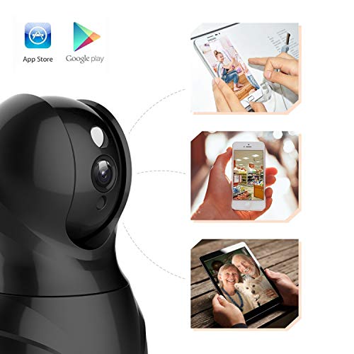 Wireless Security Camera with Twoway Audio KAMTRON 1080P HD WiFi Security Surveillance IP