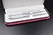 2PCS PACK 4 in 1 Multi-Function Pen 4 Colors Pen with 0.5mm Mechanical Pencil and Black/Red/Blue Ballpoint Pen in Gift Package (Silver)
