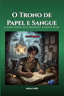 Livro O Trono de Papel e Sangue: A Auditoria dos Mundos Esquecidos
