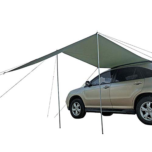 Auvent Latéral De Voiture, Abri De Soleil De Voiture Sur Le Toit étanche, Toit De Tente De Tente-remorque De Camping-car Automatique Pour Suv Minivan à Hayon Camping Voyage En Plein Air 5-6 Personnes