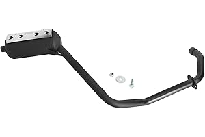 ZXTDR 32mm Muffler Exhaust Pipe Assembly for 90cc 110cc 125cc Coolster ATV Quad Go Kart Pit Dirt Bike