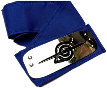 Huhuniu Naruto Headband for Konoha Village(Konoha Village rebel-blue)