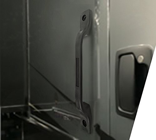 Camp'N -2 Piece- All Weather Plastic Grab Handle - Entry Door Assist Bar for RV, Trailer, Camper, Motor Home, Cargo Trailer, Boat-OEM Replacement (White 2-Piece)