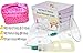 AnE Toys #1 Best Set of 2 Double Cup Massage Cupping Vacuum Size Small/Medium – with Premium Travel Storage Bag Included (Clear Transparent Color)