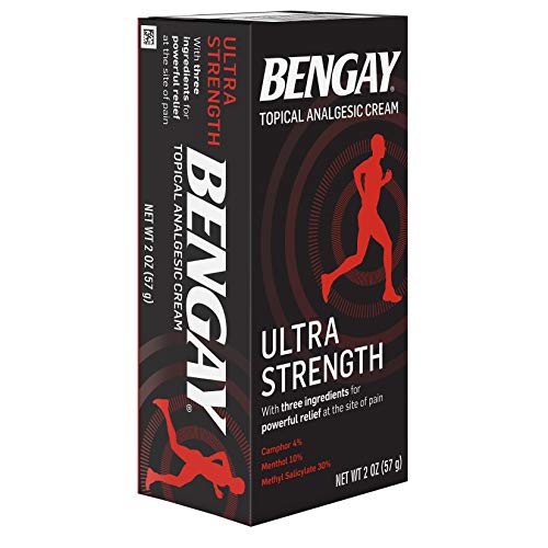 Ultra Strength Bengay Pain Relief Cream, Topical Analgesic for