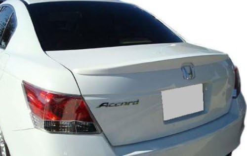 Elite ABS213A-B92P Honda Accord Lip 4Dr 2008-2012 Factory Style Spoiler Painted44; Nighthawk Black