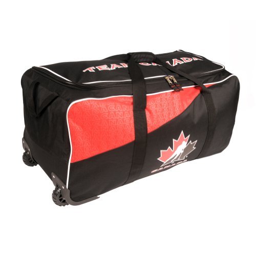 34" Hockey Canada Wheeled Hockey Bag Red Hockeybag Pink