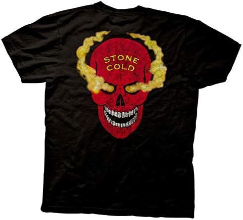 stone cold red skull shirt