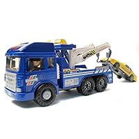 Daesung Toys Melody Police Tow Towing Truck Car Vehicle Heavy Equipment Playset