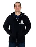 J.H. Design Men's Honda Logo Zip-up Hoodie