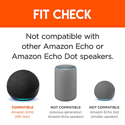 Made For Amazon Wall Mount, Black, Echo (4th generation) Pricepulse