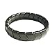 Power Ionic Health Ion Tourmaline Beads Stretch Bracelet Wristband Stretch (Black)