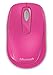 Microsoft 1000 Wireless Mobile Mouse, Magenta Pink (2CF-00036)