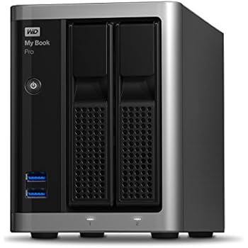 WD 16TB My Book Pro Professional RAID Storage - Thunderbolt USB 3.0 - WDBDTB0160JSL-NESN