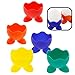 Silicone Egg Serving Cup (Set of 5 Holders) for Hard Boiled or Cooked Soft Eggs- Multi Color Pack for Single Egg w Feet- Dishwasher Safe, Easy to Clean- Breakfast, Brunch, Morning Kitchen Utensil Tool