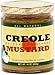 CREOLE MUSTARD - All Natural Gourmet Creole Ground Mustard, Fat Free and Mildly Spicy Mustard, Maison Louisianne Shut-My-Mouth Mustard, 10oz