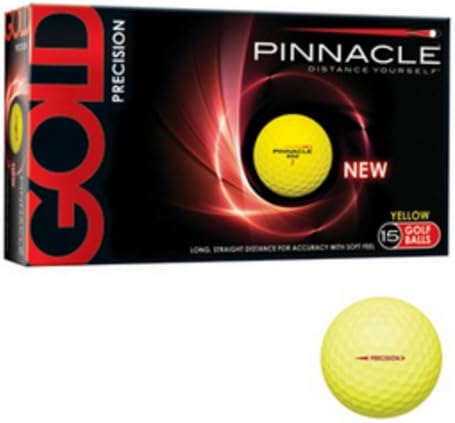 Amazon Co Jp ピナクル ボール ゴールドプレシジョン イエロー 15個入り 服 ファッション小物
