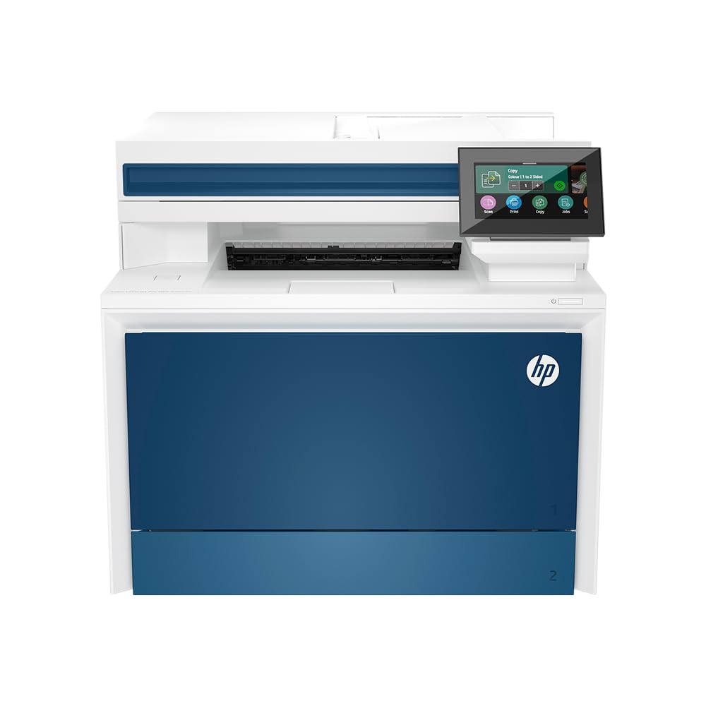 HP Color LaserJet Pro MFP 4302dw A4 Multifunktions-Farblaserdrucker, Automatischer beidseitiger Druck, Hohe Druckgeschwindigkeit, Bis zu 50.000 Seiten pro Monat, Wi-Fi, Wolf Pro Security