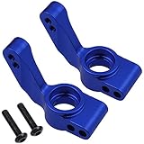 Hobbypark Aluminum Rear Stub Axle Carriers Upgrade Parts for 1/10 Traxxas Slash 2WD Stampede 2WD Rustler VXL Bandit VXL Replace 3752