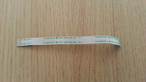 YOUNGSHIN AWM 2896 30V 80C VW-1 FLEX CABLE 12 PIN 9.8 cm LONG 0.7 cm WIDE