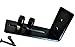 Adjustable Channel Wall Mount Floor Guide Roller - Barn Door Hardware (Powder Coated Black) by American Home Supply