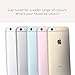 The Tech Preserve 345897 Thin Translucent Rubber Pellucid Dream Case with Screen Protector for iPhone 6 - Clear