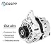 Alternators ECCPP 90A/12V 4-Groove Pulley for Mitsubishi Mirage 1.8L 1998-2002 Lancer 2.0L 2002-2004 A002TA5391 A002TB0892