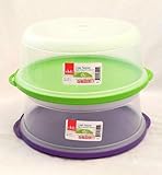 Set of 2 Click Home Design Cake Keeper