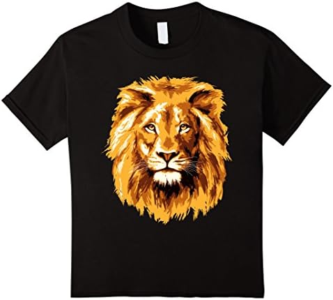 Kids Lion T-Shirt 10 Black