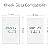 Spigen Tempered Glass Screen Protector [GlasTR Slim] Designed for Samsung Chromebook Plus (12.3 inch) [9H Hardness]