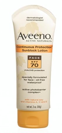 Continuous Protection Sunblock Face Lotion Spf 70 (381370011279)