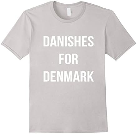 Men's Danishes For Denmark Funny TV Show Parody T-Shirt 3XL Silver