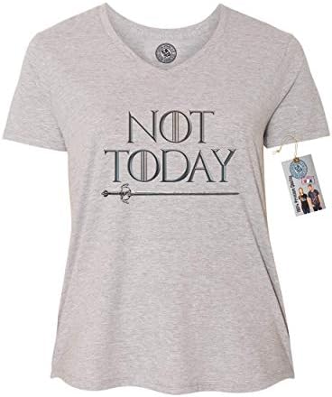 Game of Thrones Not Today Plus Size Womens Vneck Shirt Top