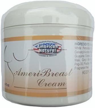 American Natural Breast Enhancer Cream 4 oz Tone &amp; Firm Skin Care by American Natural