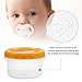 YUEAON 8 oz sturdy slime containers with lids plastic storage jars slime accessories supplies,6pack/250ml